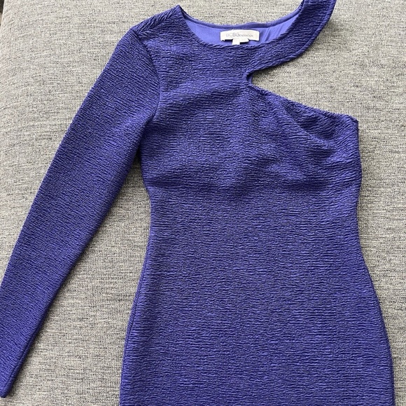 BCBG Maxazria One Shoulder Dress - Purple - Size XXS - Picture 1 of 1